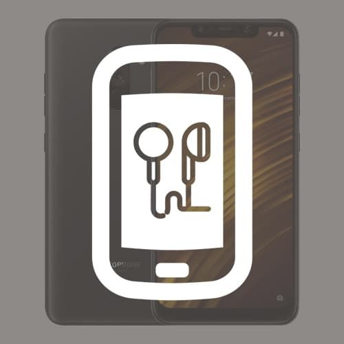 Копия Замена разъема наушников в Xiaomi Pocophone F1